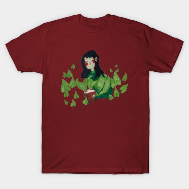 Girl with Redis T-Shirt by swiga